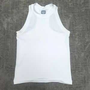 Athleta white tank